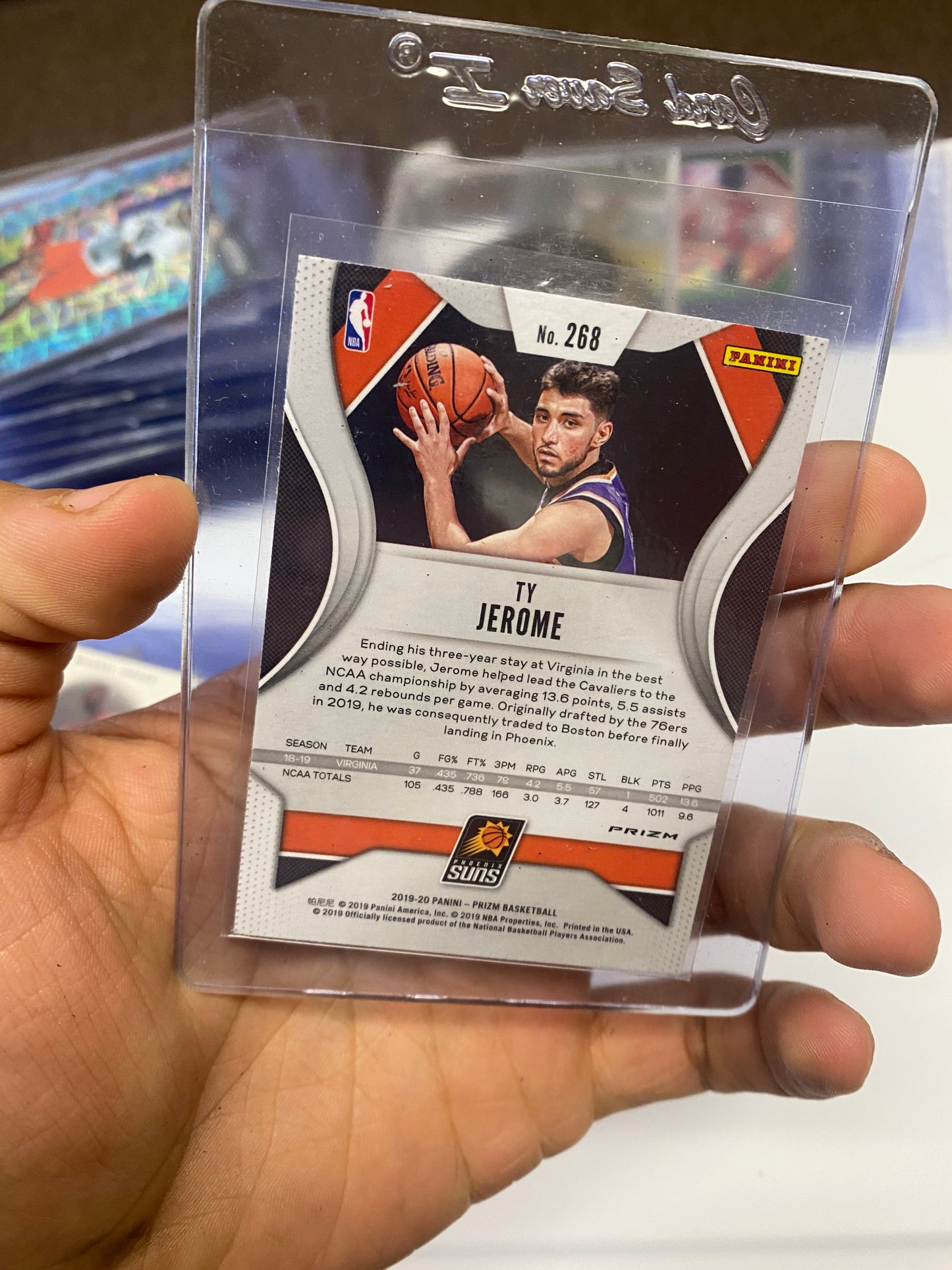 TY JEROME 2019-20 Panini Prizm Silver RC #268 Thunder Rookie