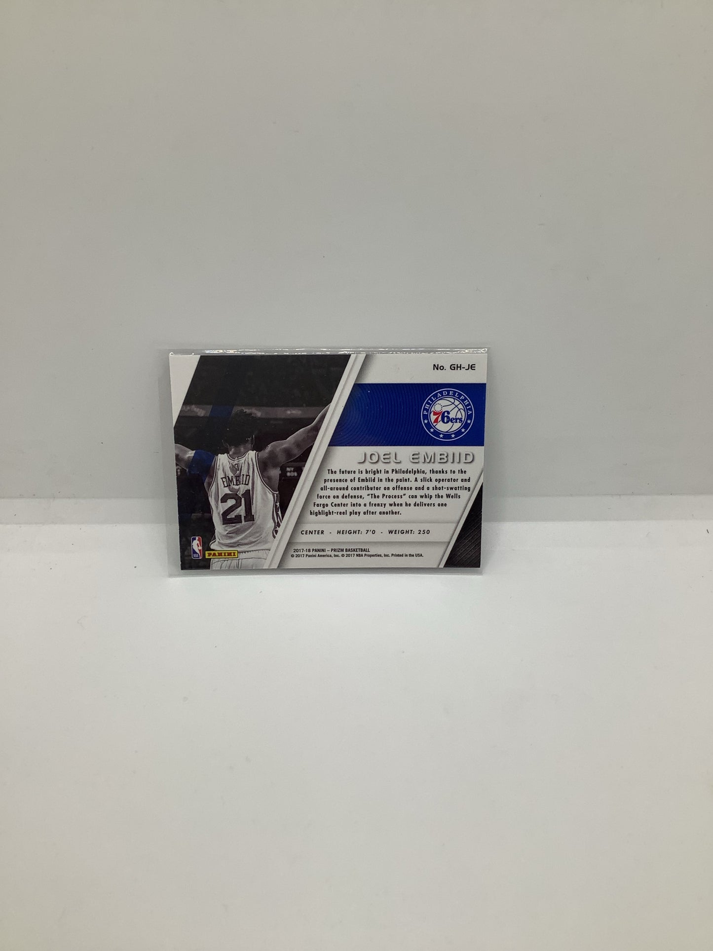 2017-18 Prizm Joel Embiid