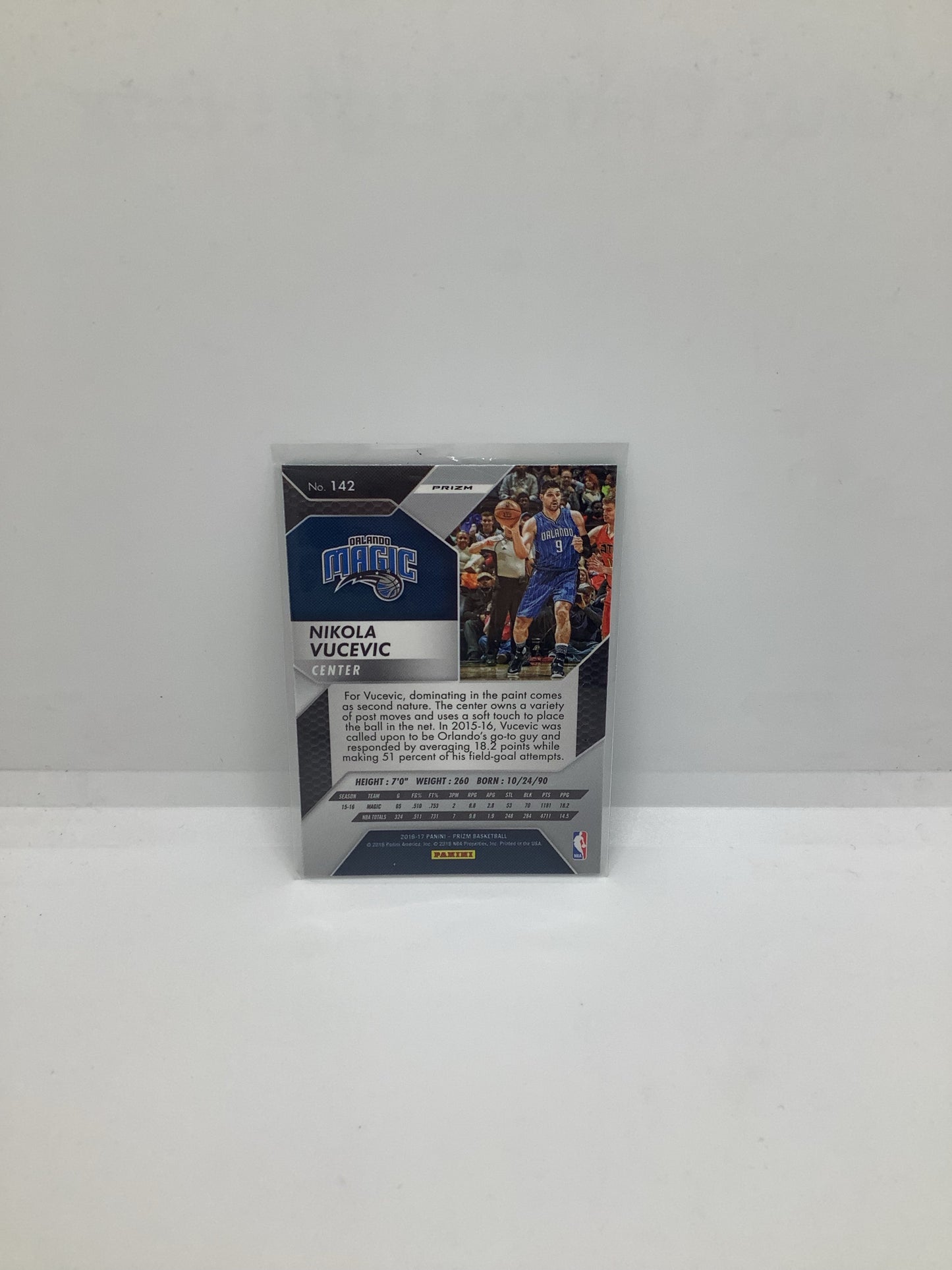 2016-17 Prizm Nikola Vucevic Green Holo