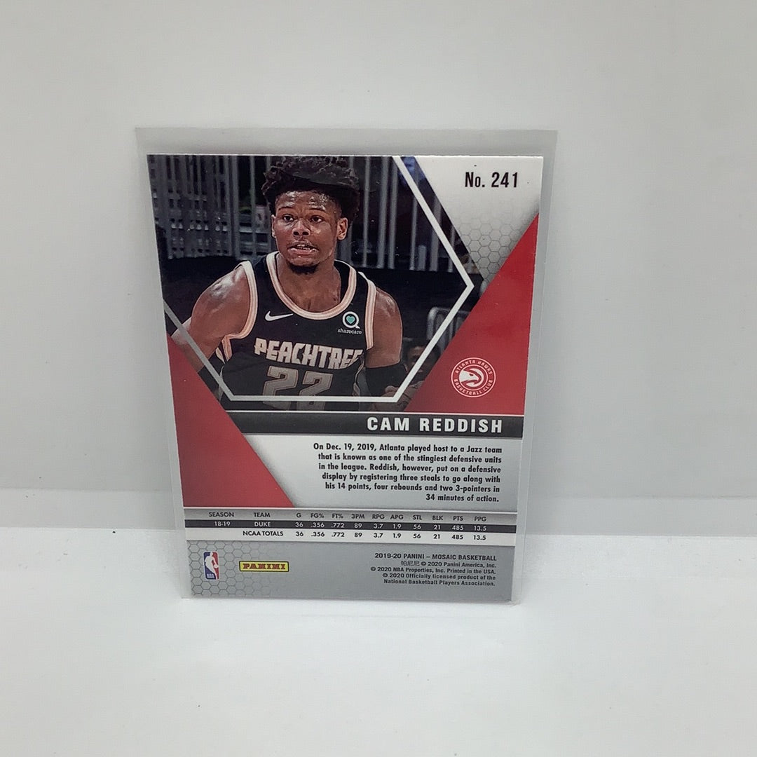 2019/20 Mosaic Cam reddish Rc Rookie