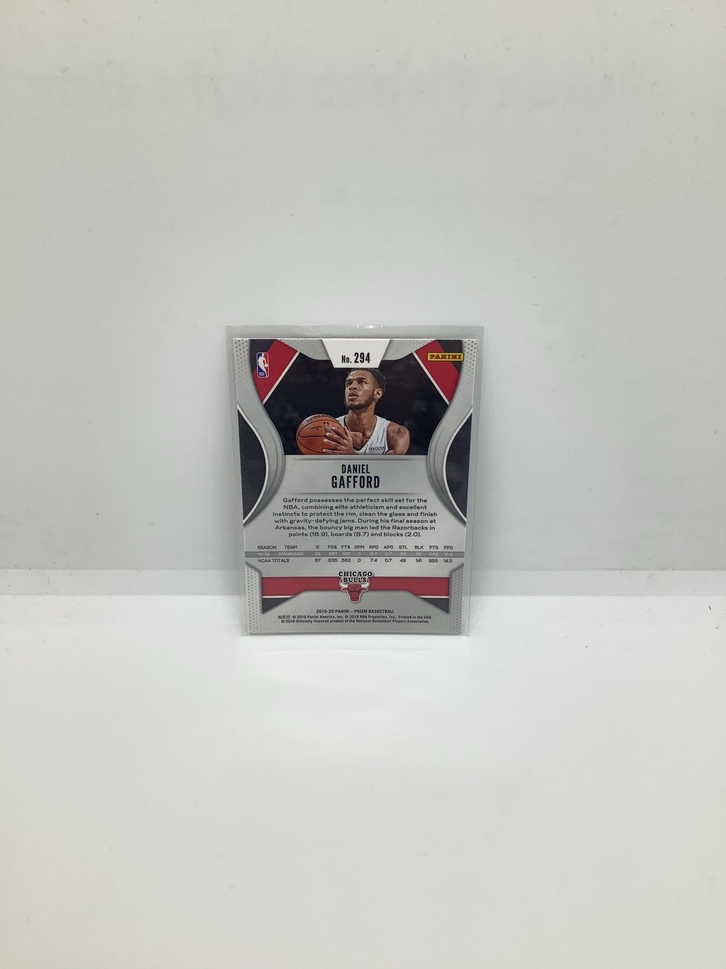 2019-20 Prizm Daniel Gafford RC Red