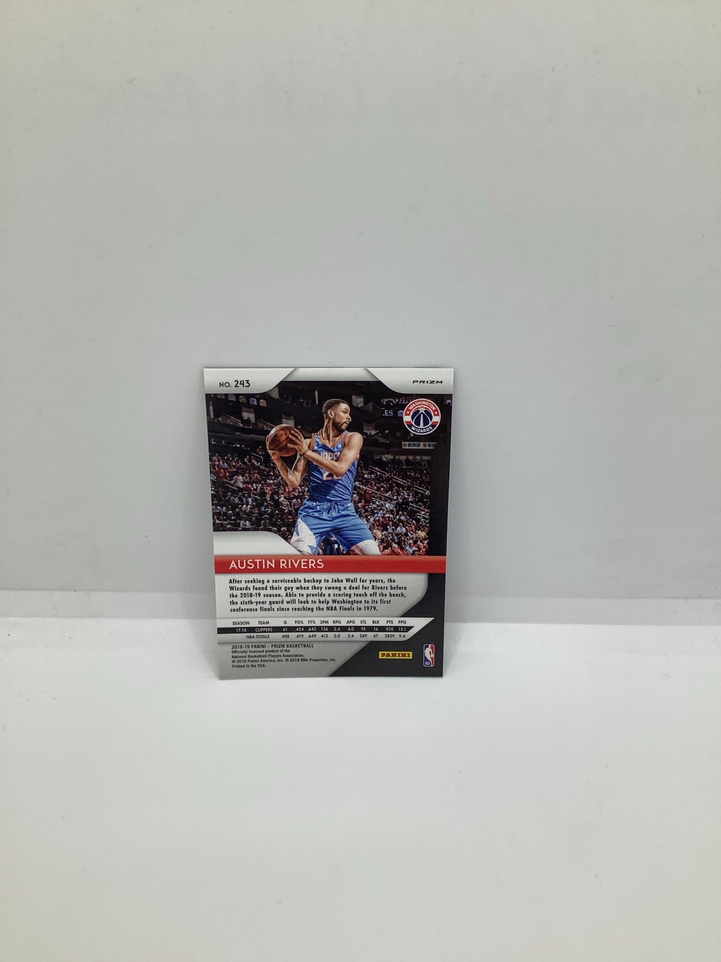 2018-19 Prizm Austin Rivers RWB Holo