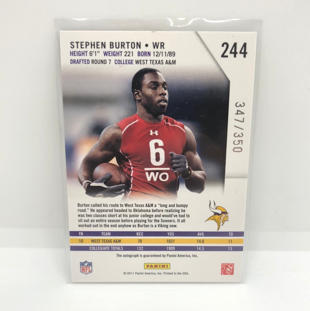 Stephen Burton 2011 R&S Auto