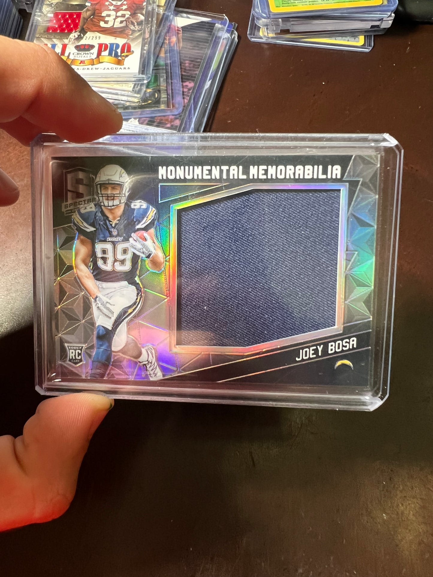 2016 Spectra Joey Bosa RC Jumbo Jersey