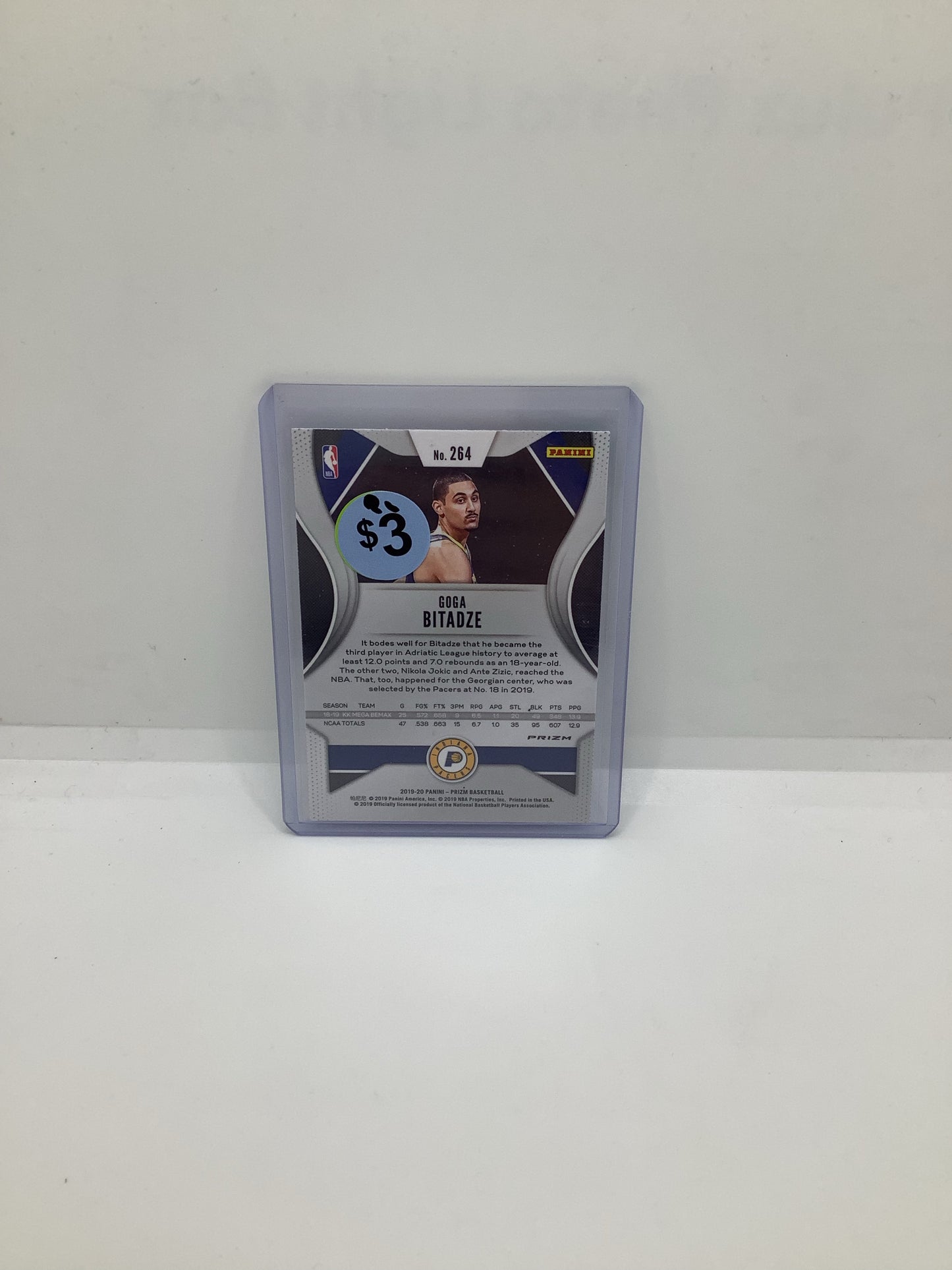 2019-20 Prizm Goga Bitadze RC Green