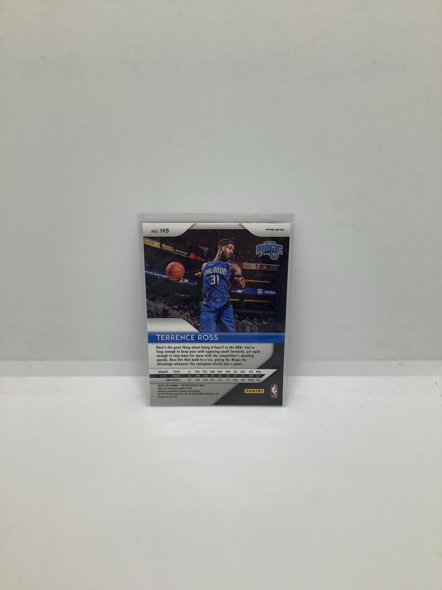 2018-19 Prizm Terrence Ross RWB Holo