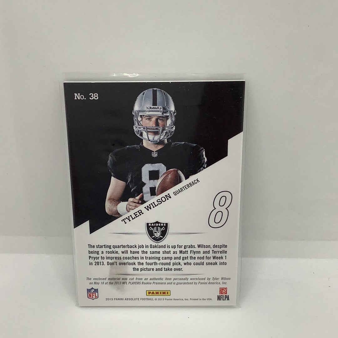 Tyler Wilson 2013 Absolute Leather & Laces /25