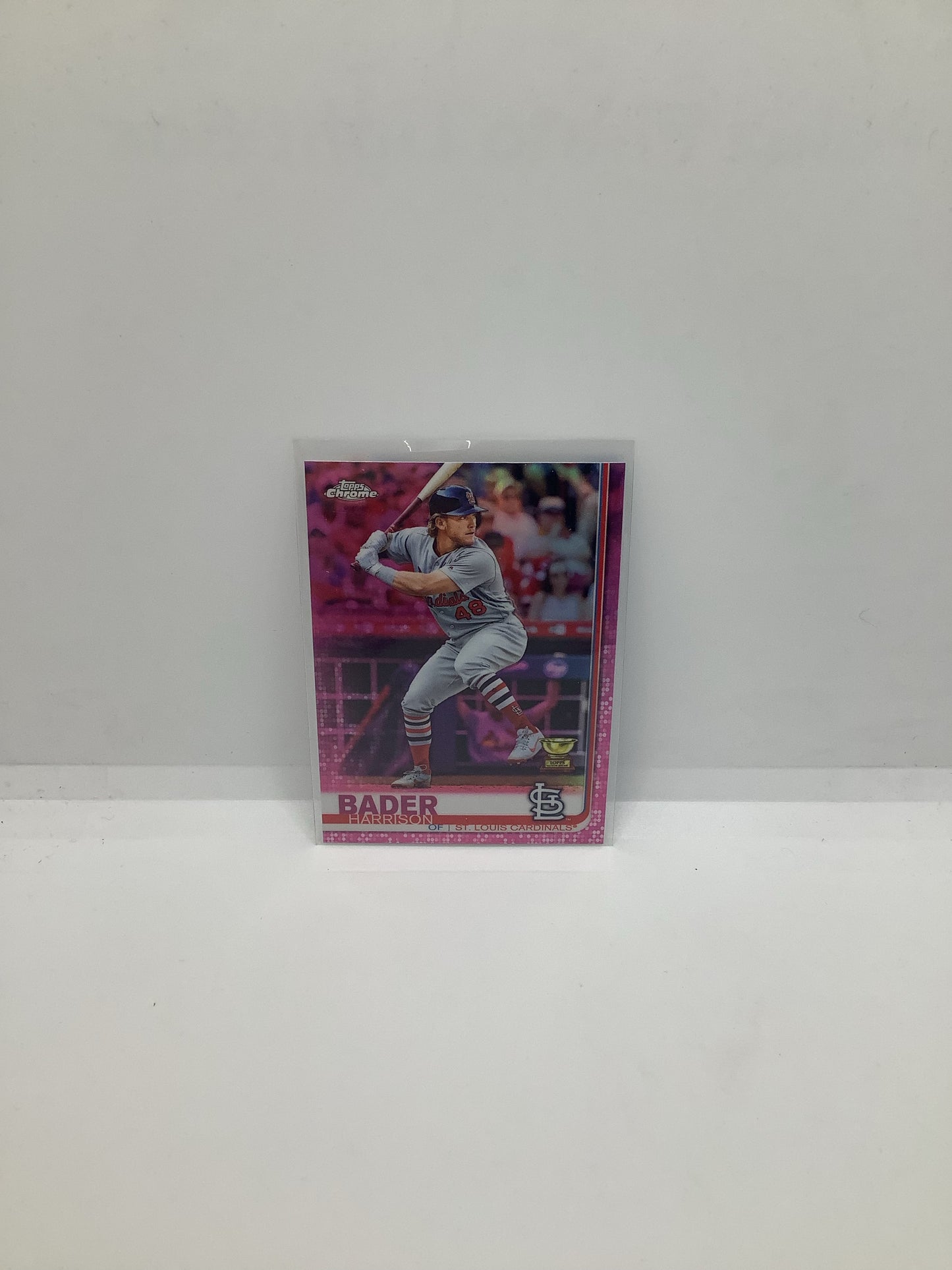 2019 Topps Chrome Refractor Harrison Bader