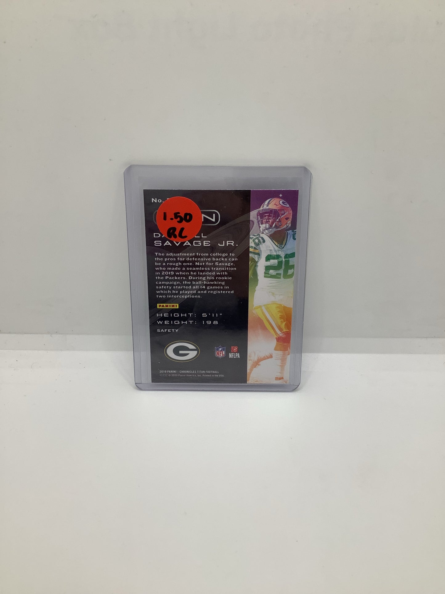 2019 Chronicles Titan Darnell Savage Jr. RC Holo