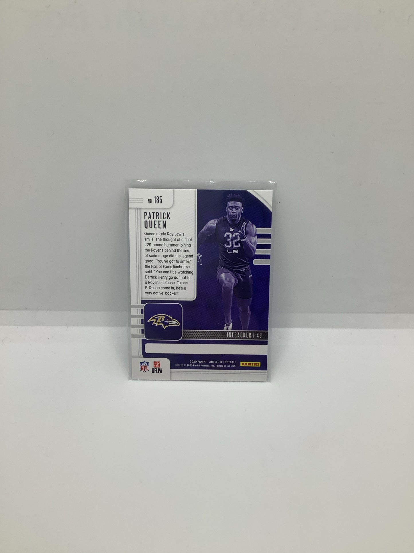 2020 Absolute Patrick Queen RC Purple Silver