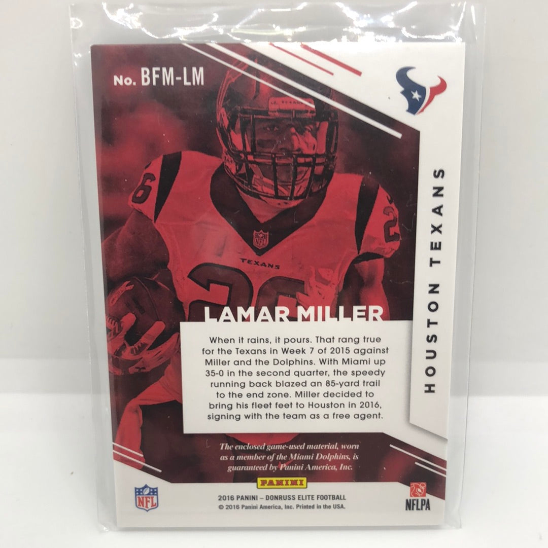 Lamar Miller 2016 Elite Jsy /299