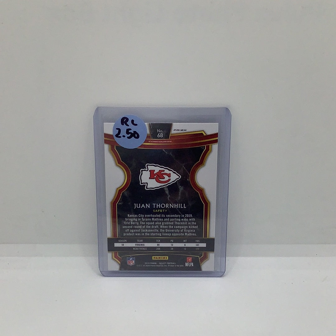 2019 Select Juan Thornhill RC