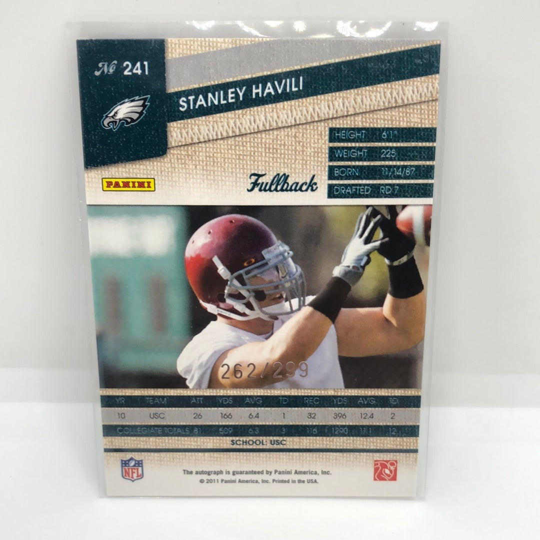 Stanley Havili 2011 Threads Rc Auto /299