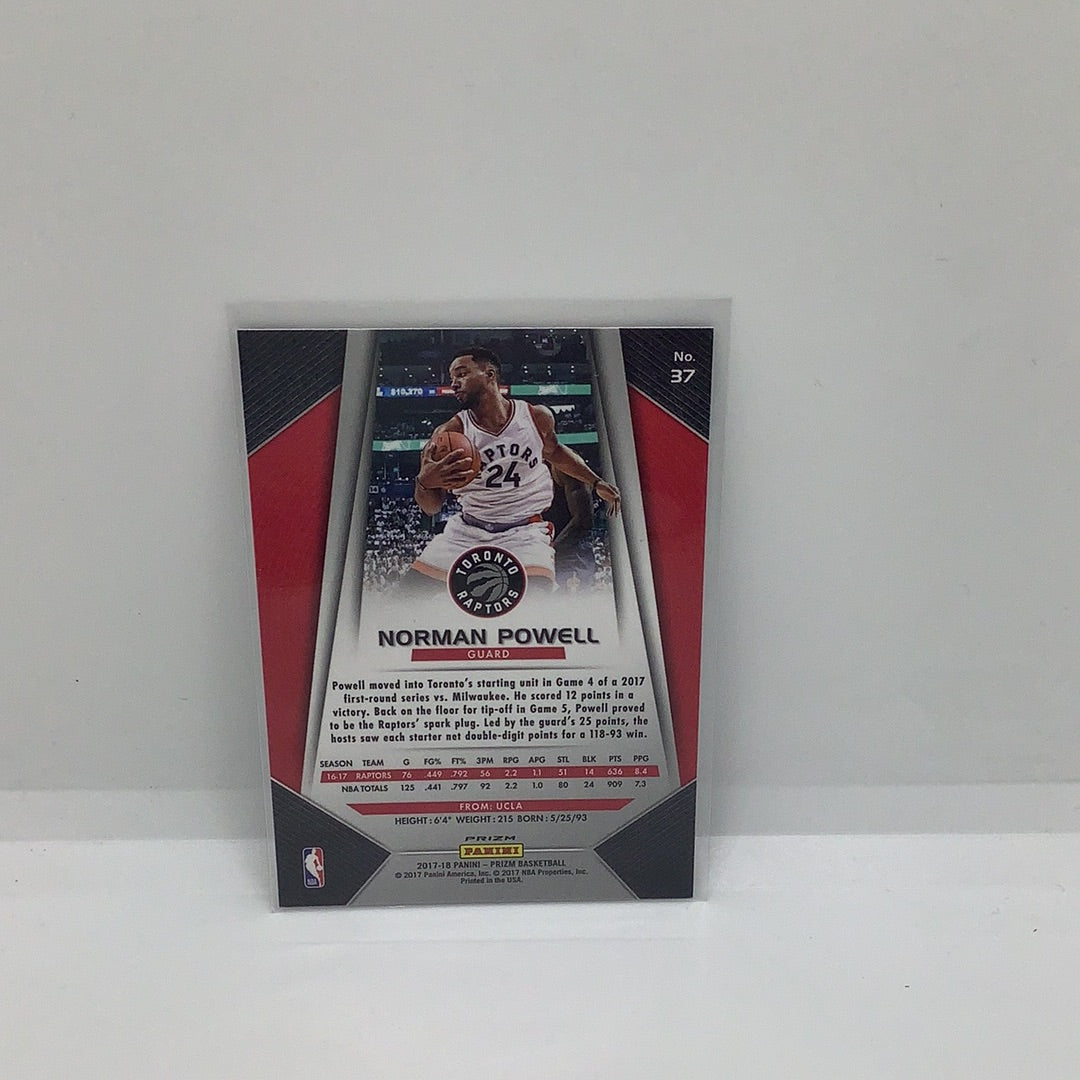 2017-18 Prizm Norman Powell Holo