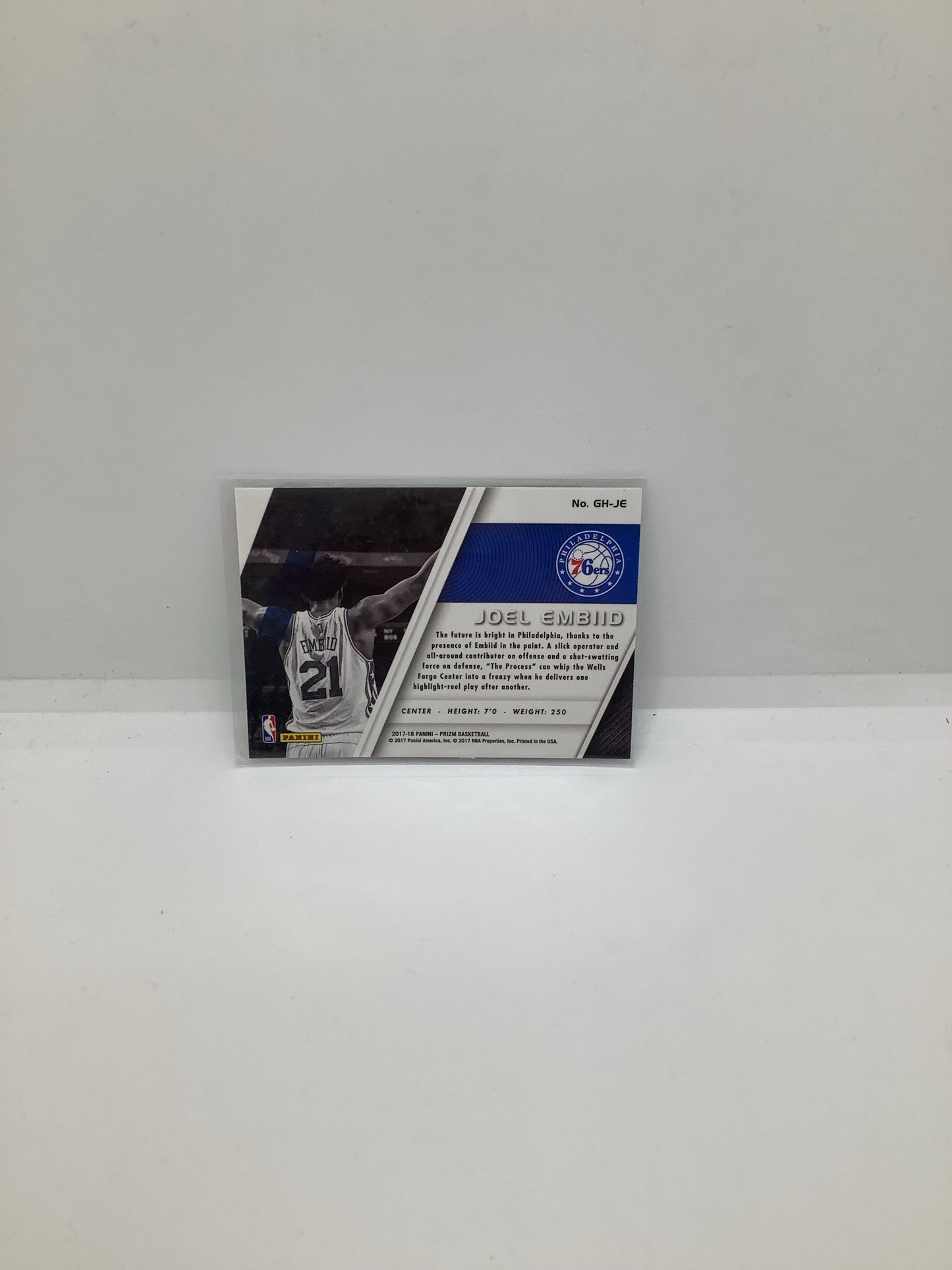 2017-18 Prizm Joel Embiid