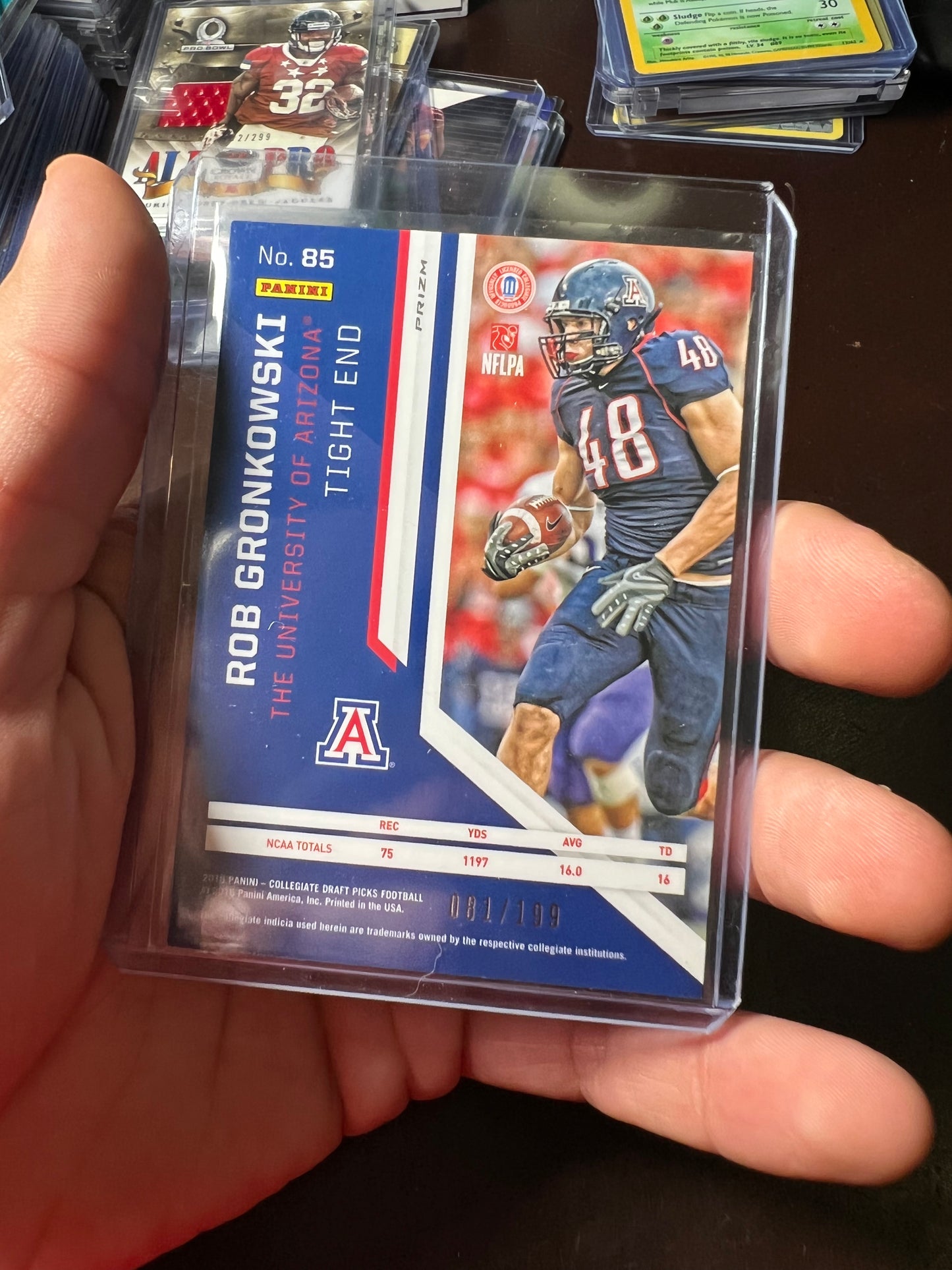 2016 Prizm Rob Gronkowski Camo /199