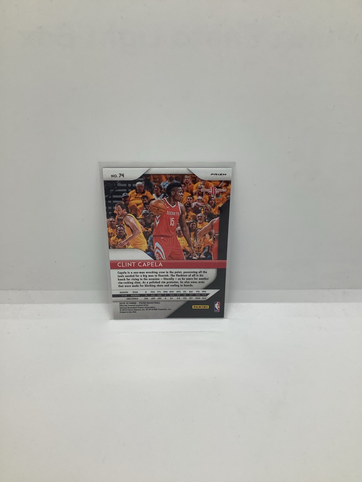 2018-19 Prizm Clint Capela Holo