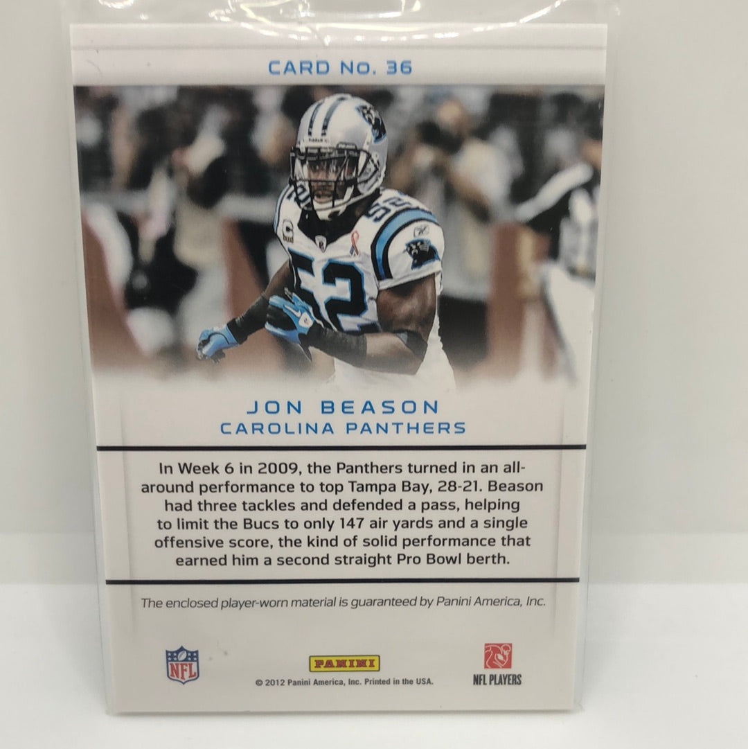 Jon Beason 2012 Prestige Gamers Jsy