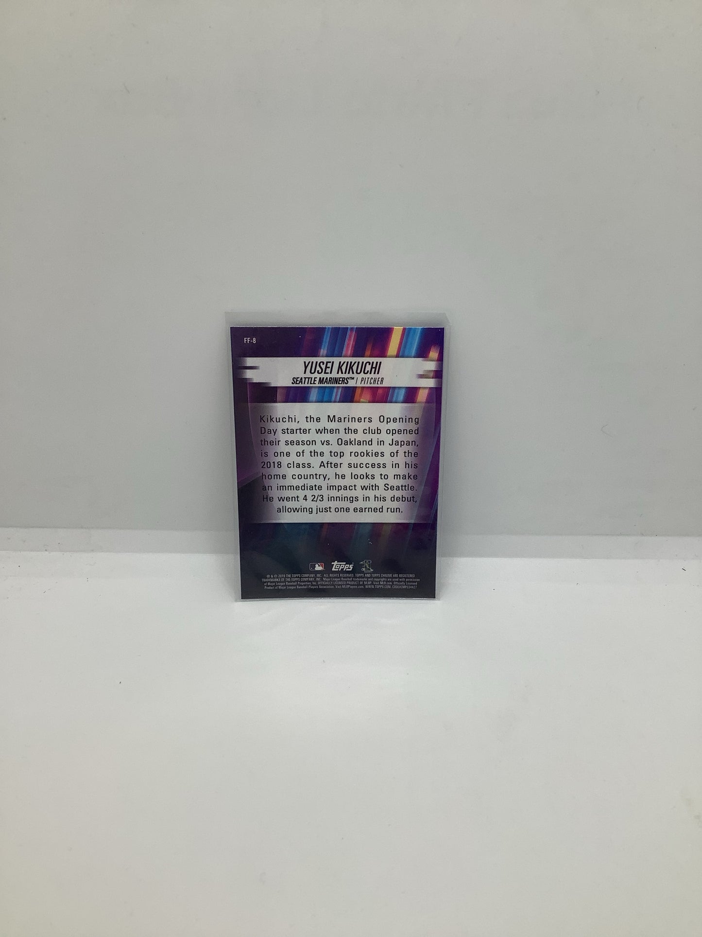 2019 Topps Chrome Refractor Yusei Kikuchi
