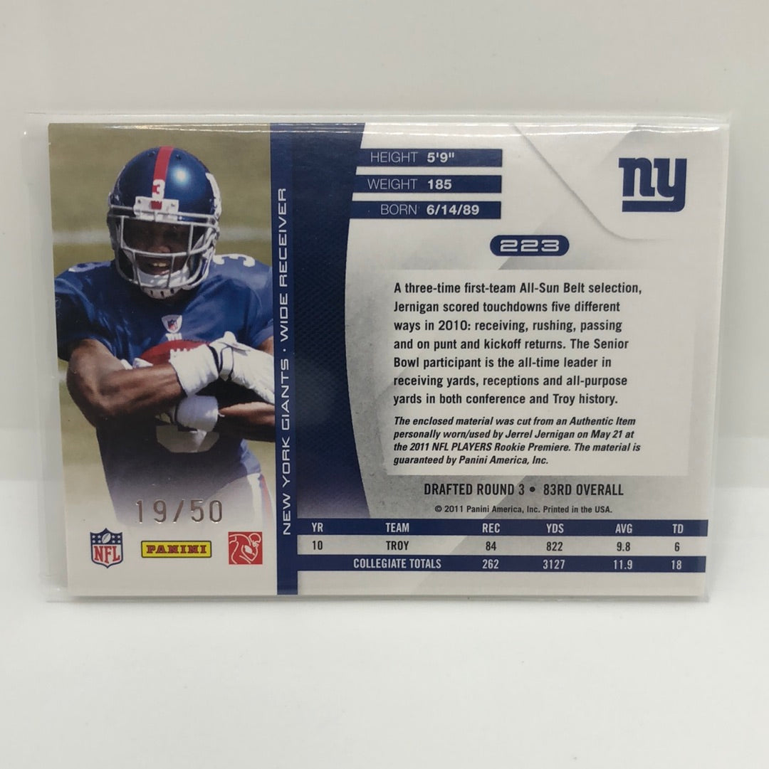 Jerrel Jernigan 2011 Absolute RPM /50