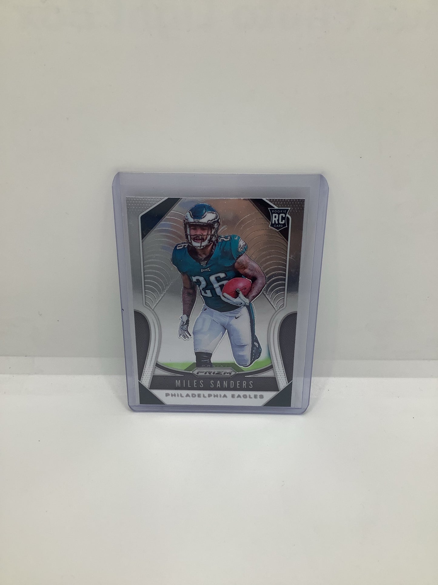 2019 Prizm Miles Sanders RC Silver