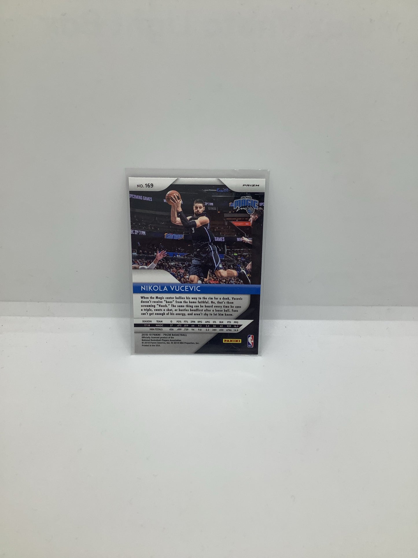 2018-19 Prizm Nikola Vucevic Holo