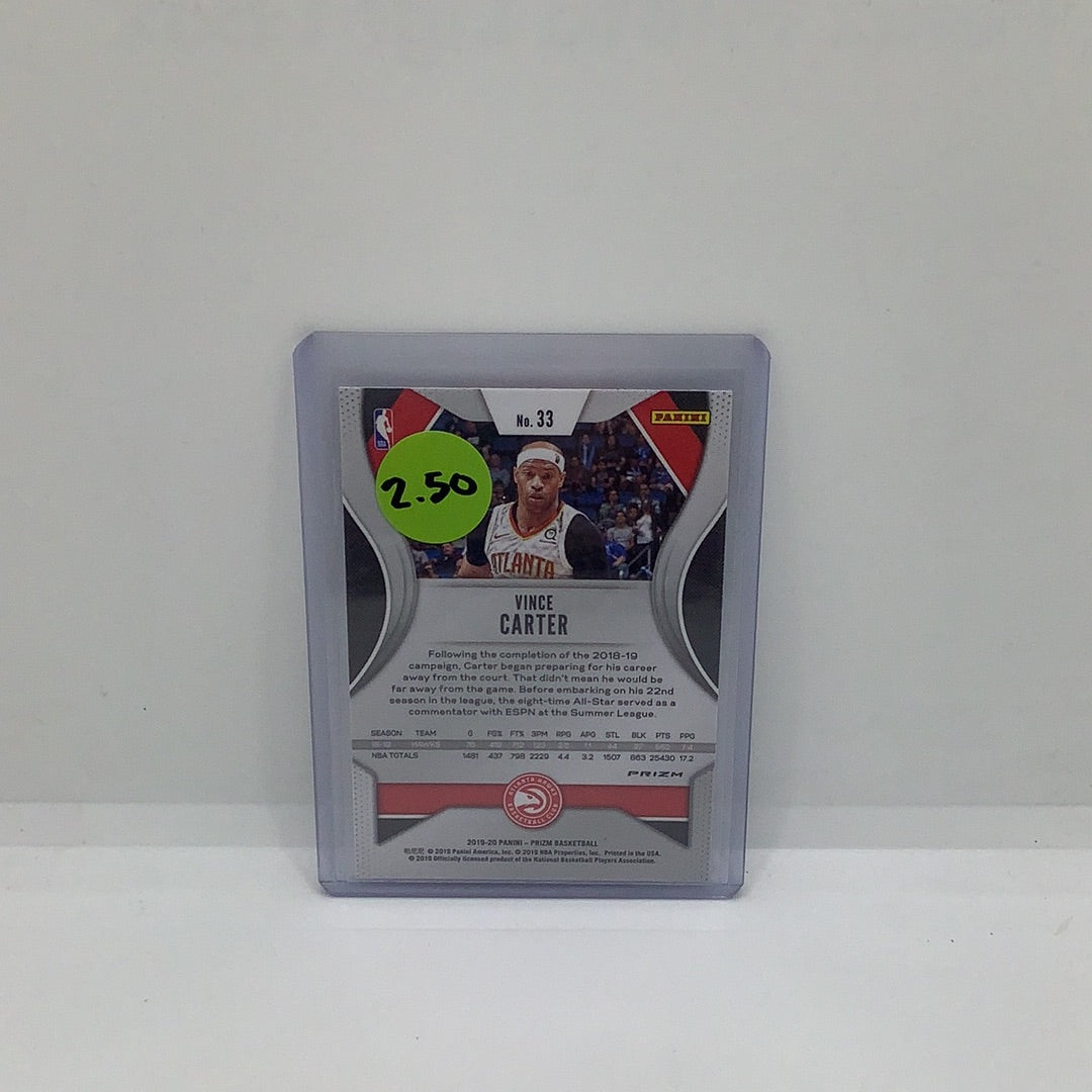 2019-20 Prizm Vince Carter Silver