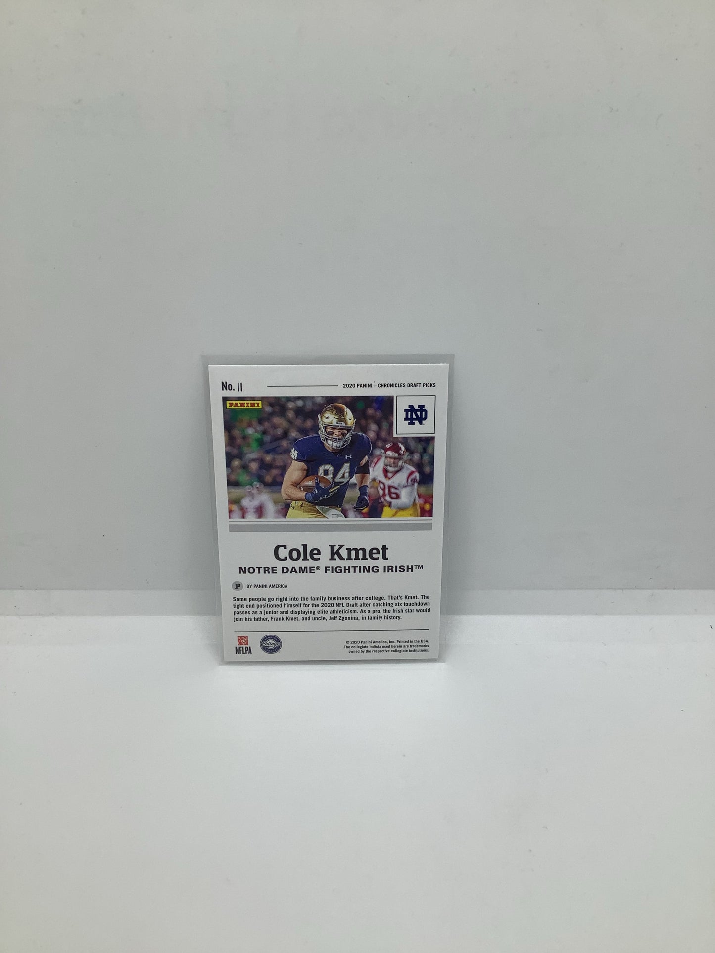 2020 Panini Cole Kmet RC