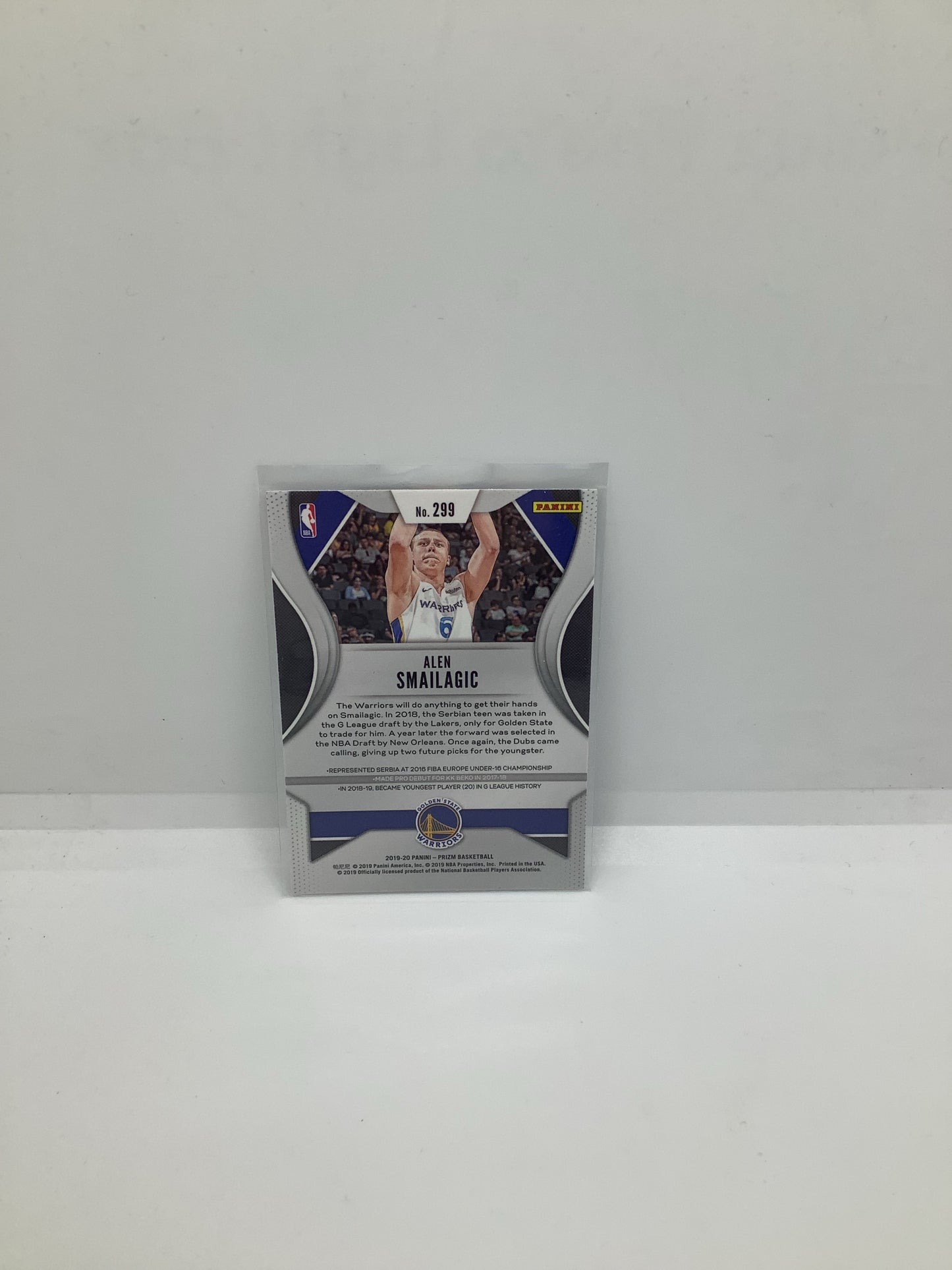 2019-20 Prizm Alen Smailagic RC
