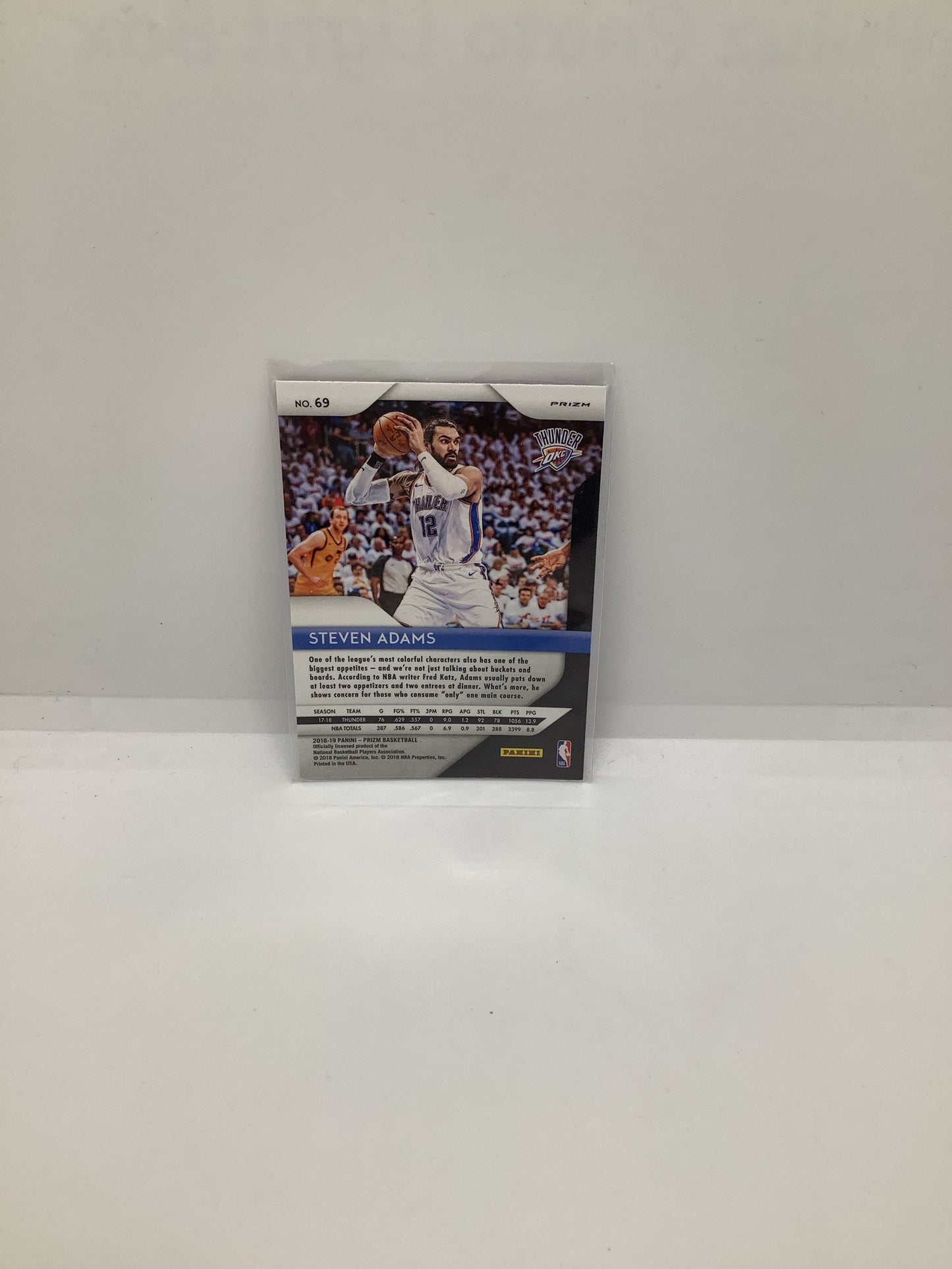 2018-19 Prizm Steven Adams Purple
