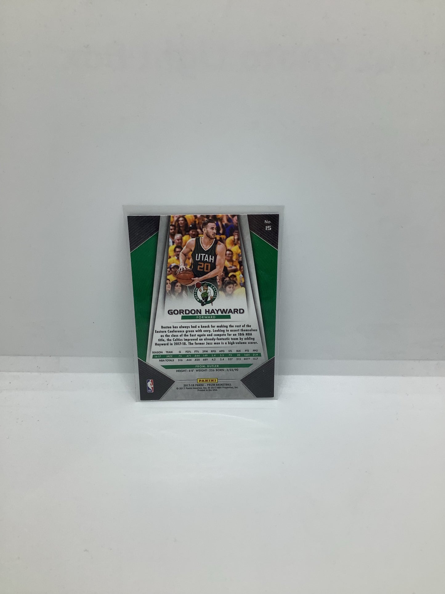 2017-18 Prizm Gordon Hayward