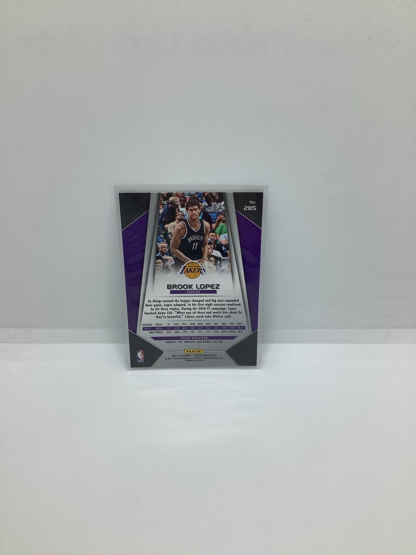 2017-18 Prizm Brook Lopez