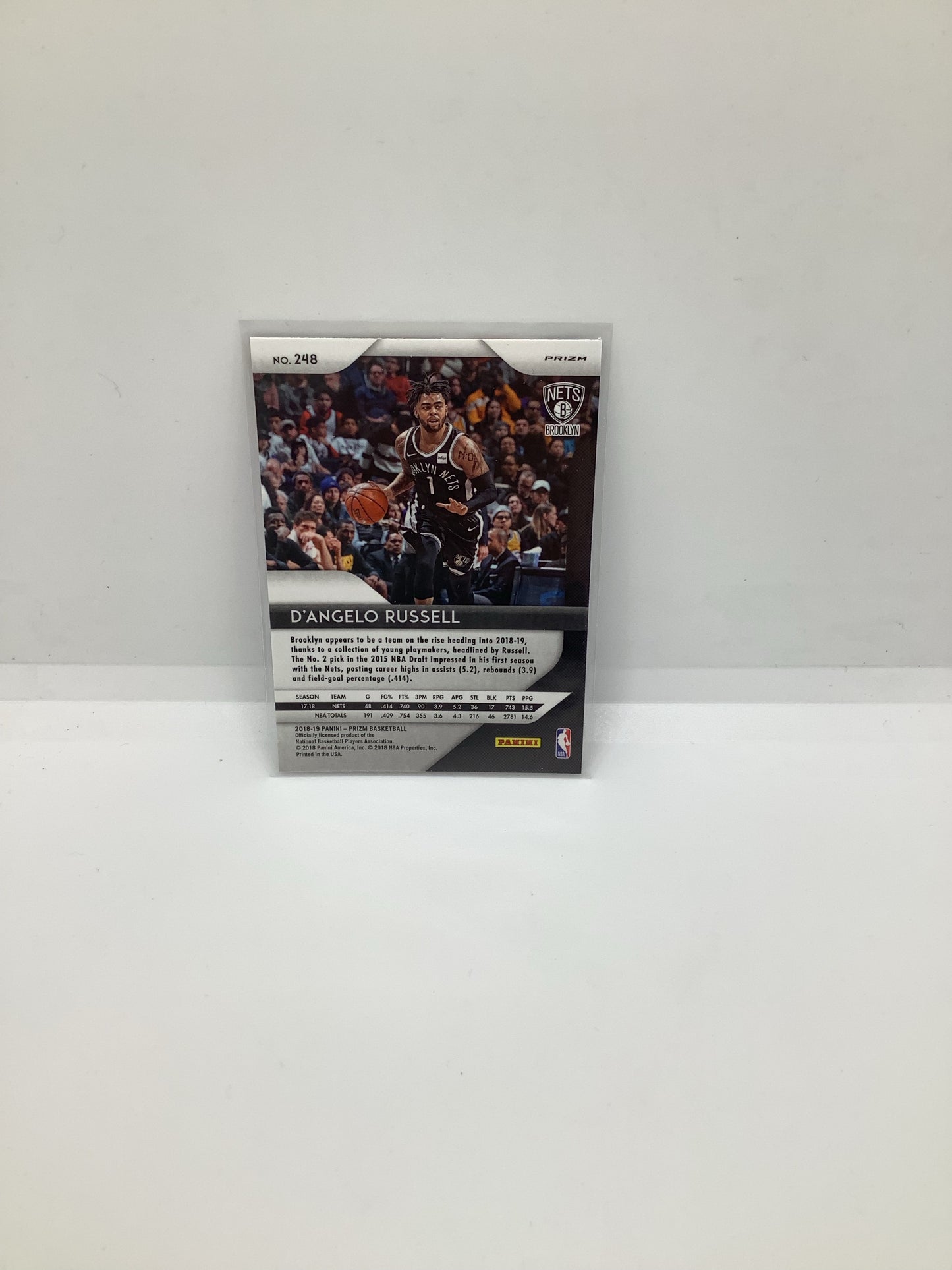 2018-19 Prizm D’Angelo Russell RWB Holo