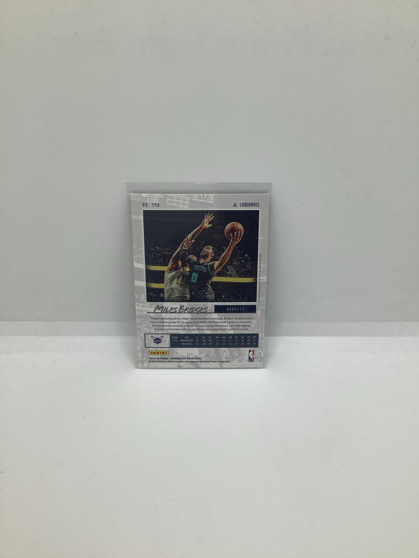 2018-19 Chronicles Miles Bridges RC