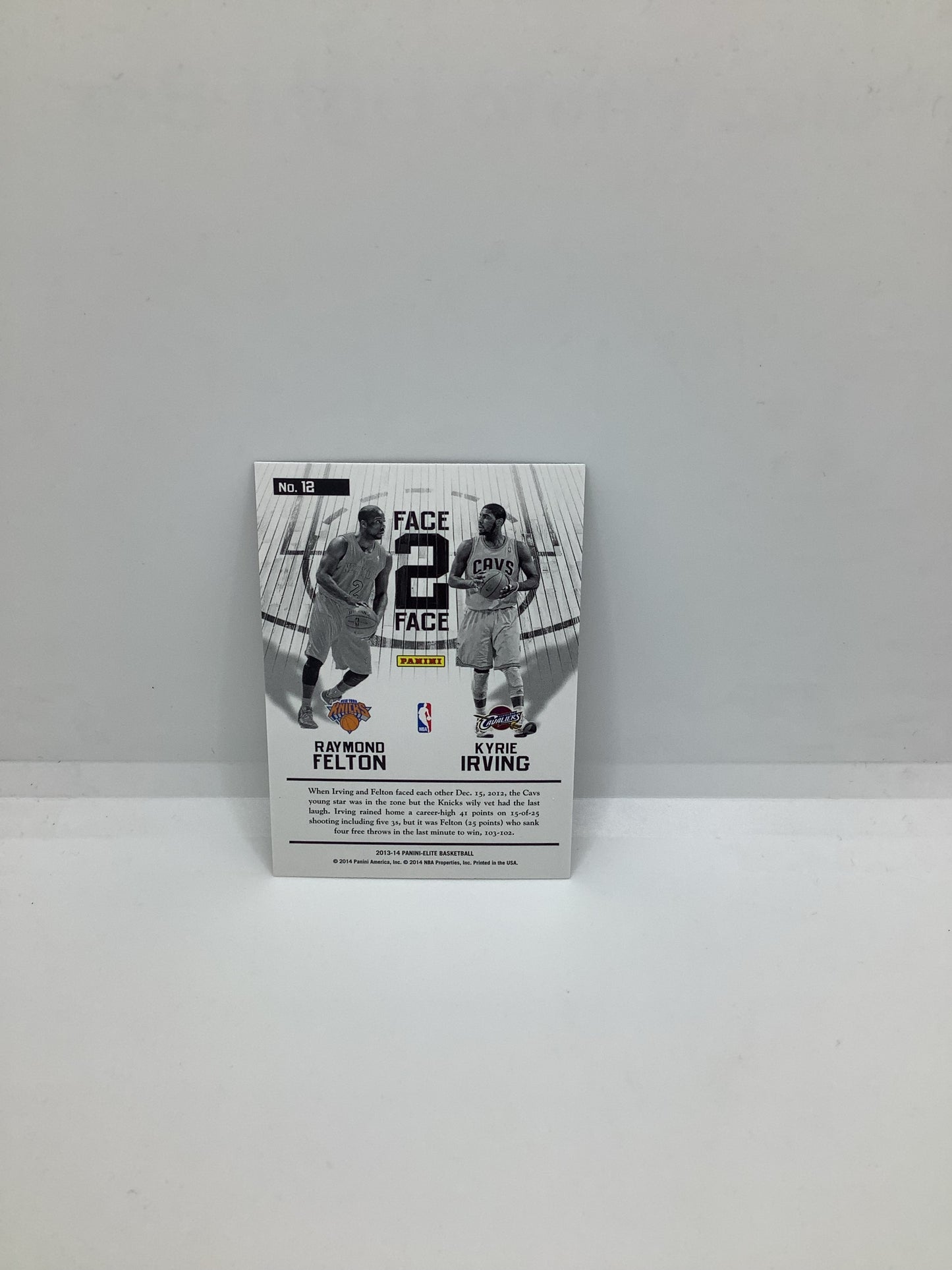 2013-14 Panini-Elite Raymond Felton/ Kyrie Irving