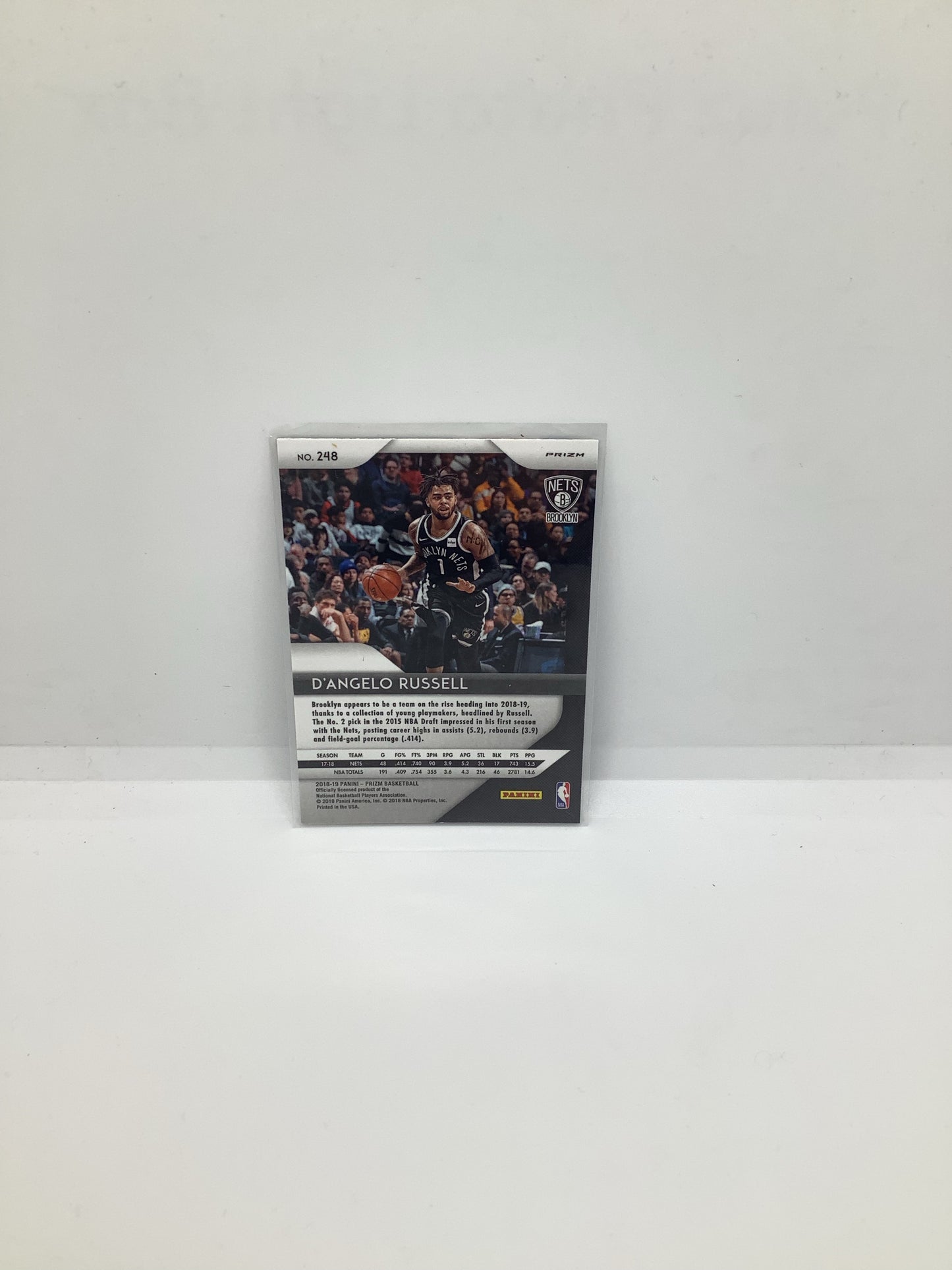 2018-19 Prizm D’Angelo Russell RWB Holo