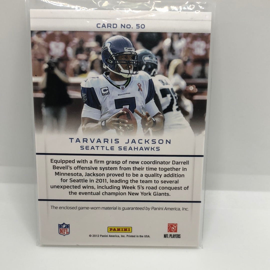 Tarvaris Jackson 2012 Prestige Gamers Jsy