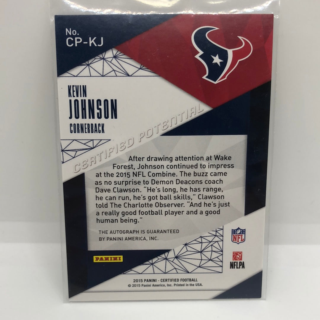 Kevin Johnson 2015 Certified Rc Auto /299