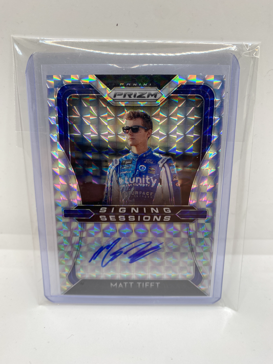 2020 Prizm Matt Tifft Signing Sessions Auto Nascar