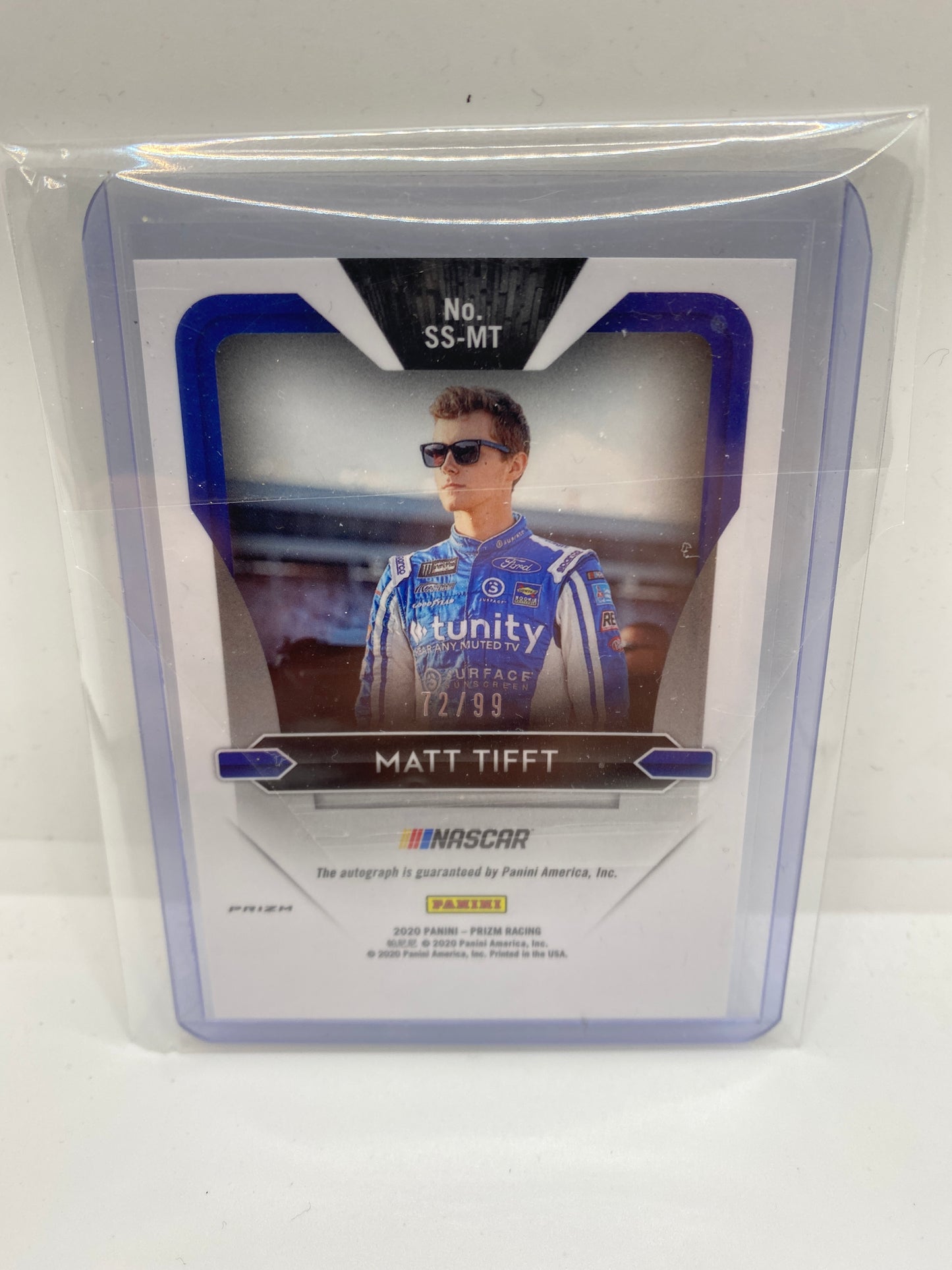 2020 Prizm Matt Tifft Signing Sessions Auto Nascar