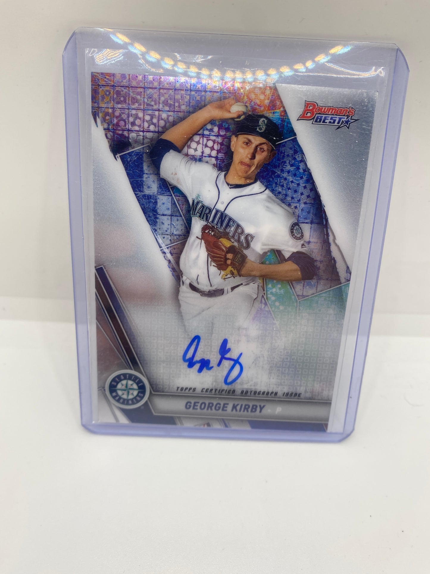 2019 Bowman's Best George Kirby #B19-GK Auto