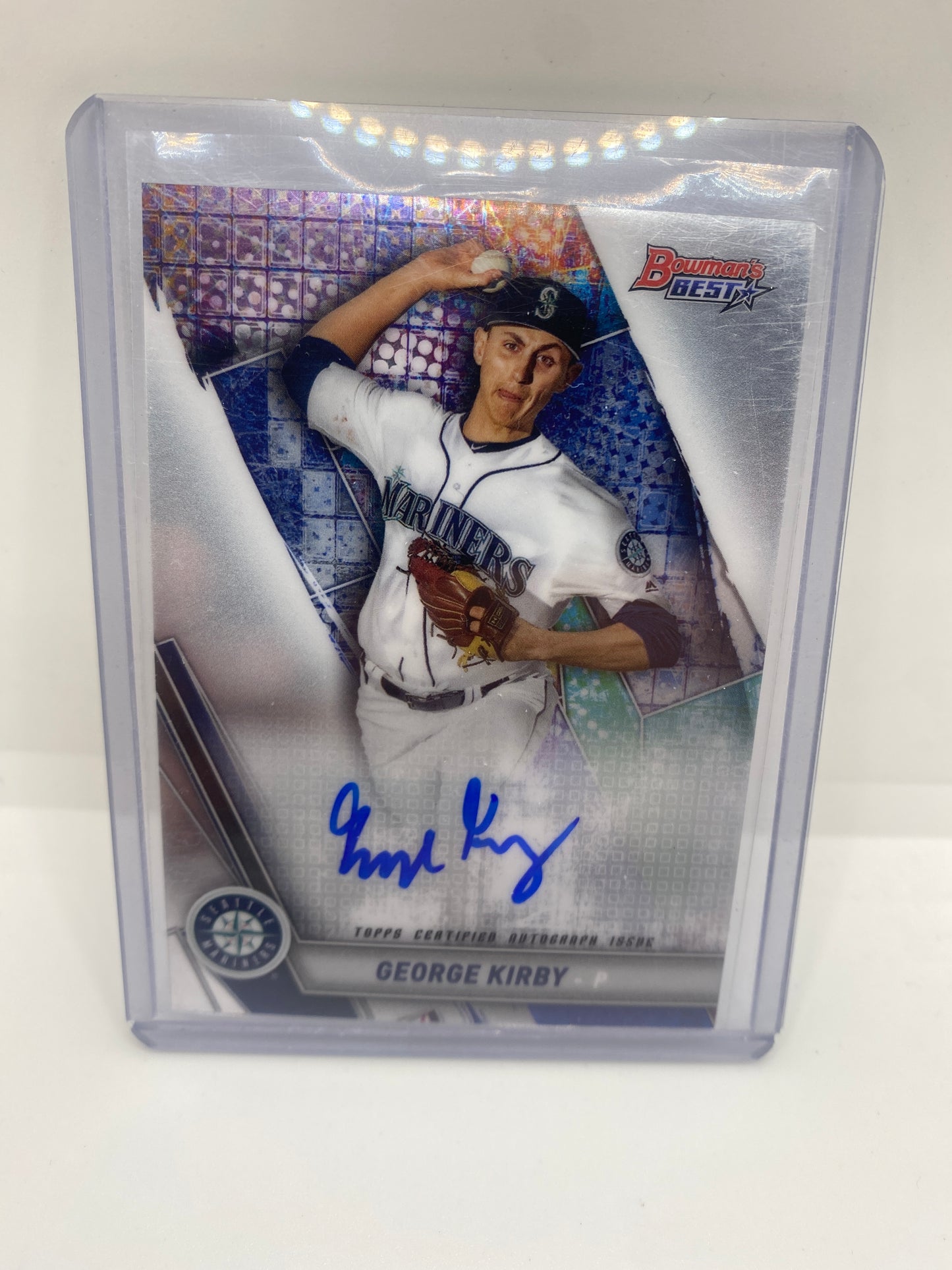 2019 Bowman's Best George Kirby #B19-GK Auto