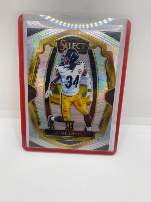 2018 Select Football Prizm Silver #102 Terrell Edmunds Pittsburgh Steelers
