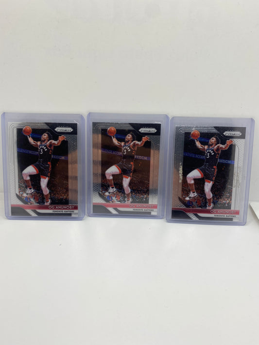 2018/19 Prizm Og Annuoby lot of 3