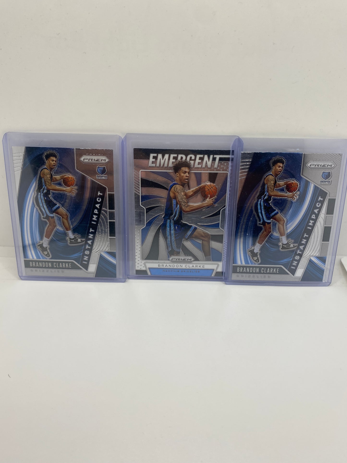 2019-20 Prizm Emergent brandon clarke lot of 3