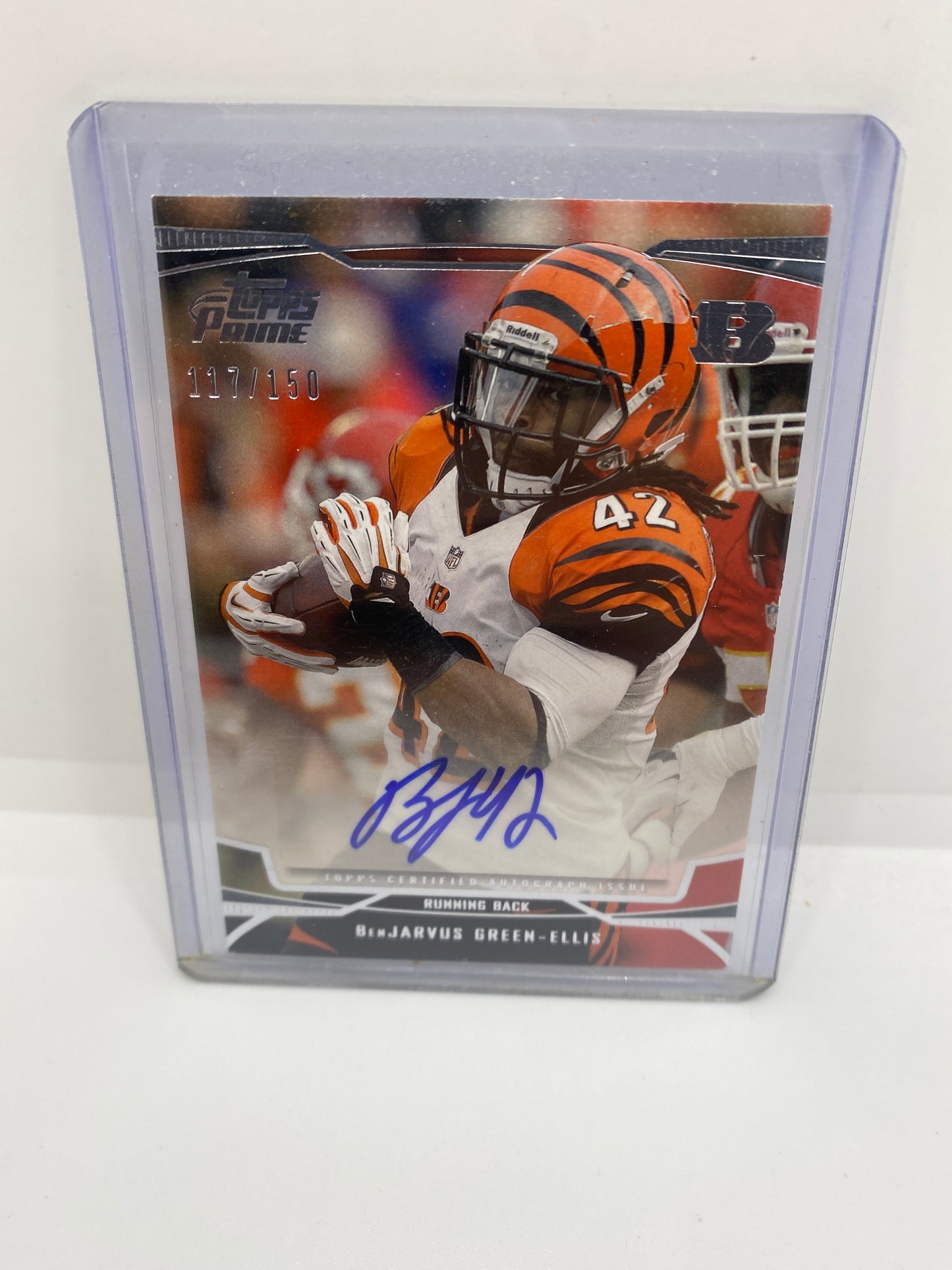 2013 Topps Prime Variations /150 BenJarvus Green-Ellis #42 Auto
