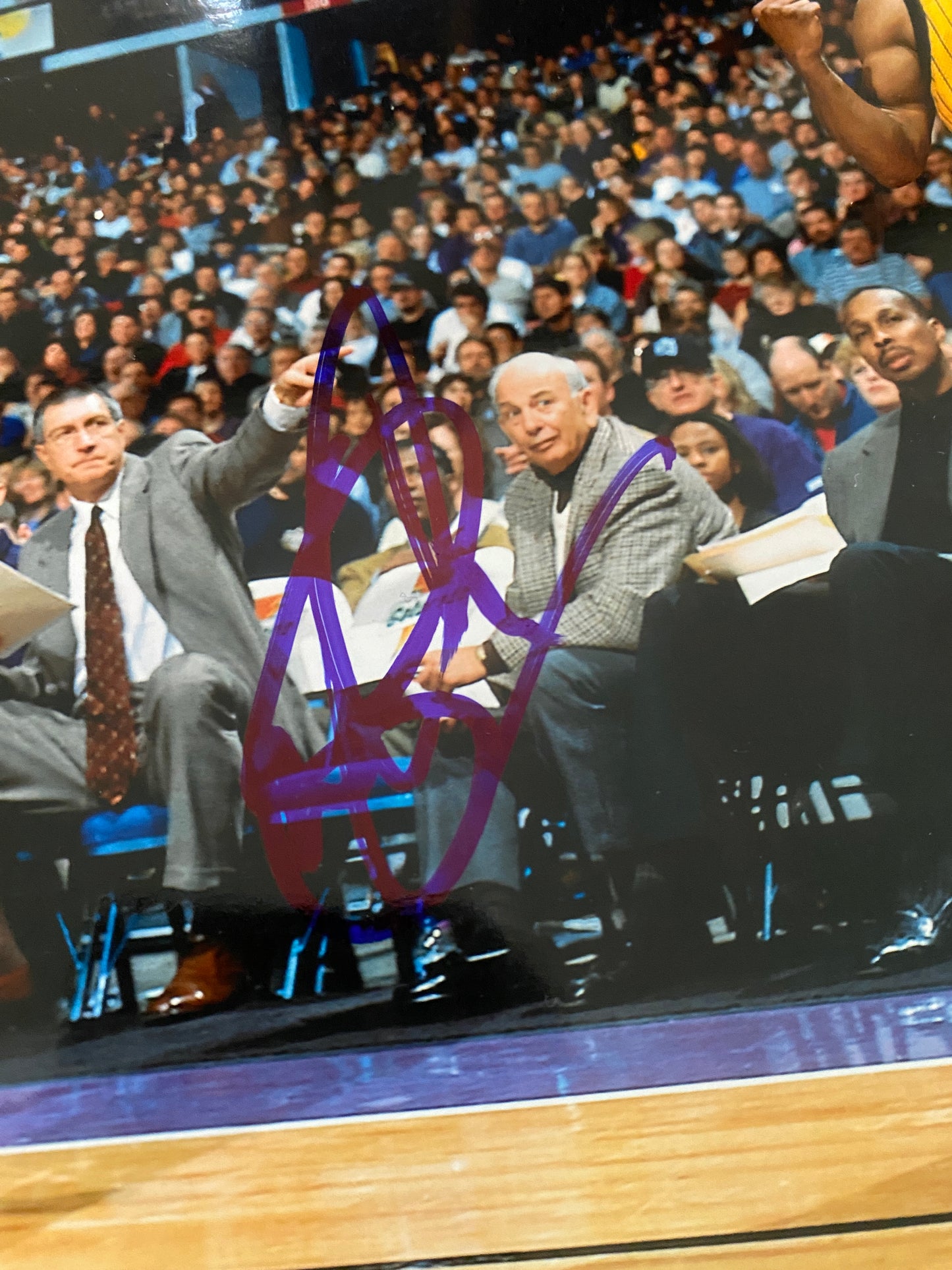 Chris Webber Sacramento Kings Signed 8x10 JSA Authenticated