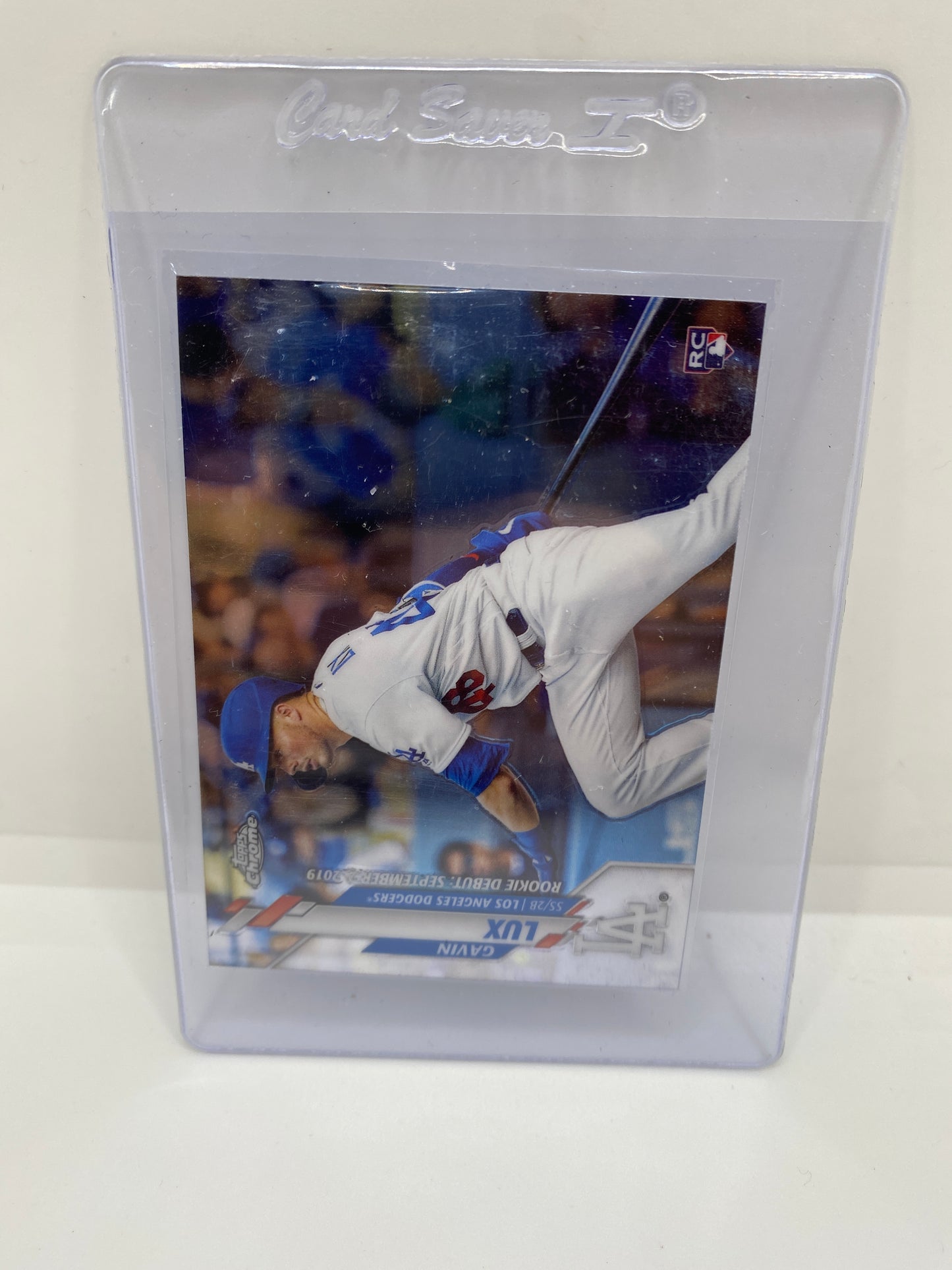 2020 Topps Chrome Update #U-54 Gavin Lux RC Los Angeles Dodgers RD