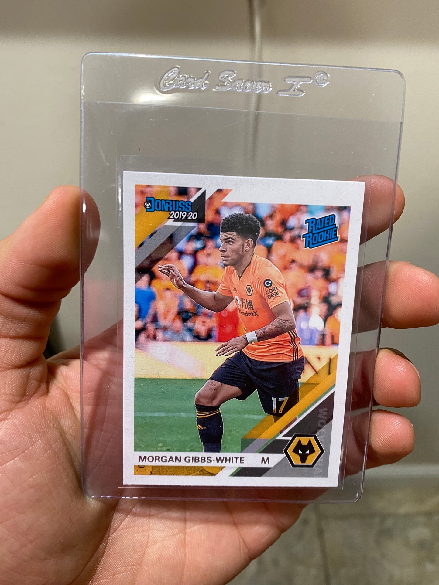 2019-20 PANINI CHRONICLES MORGAN GIBBS-WHITE DONRUSS RATED ROOKIE #196
