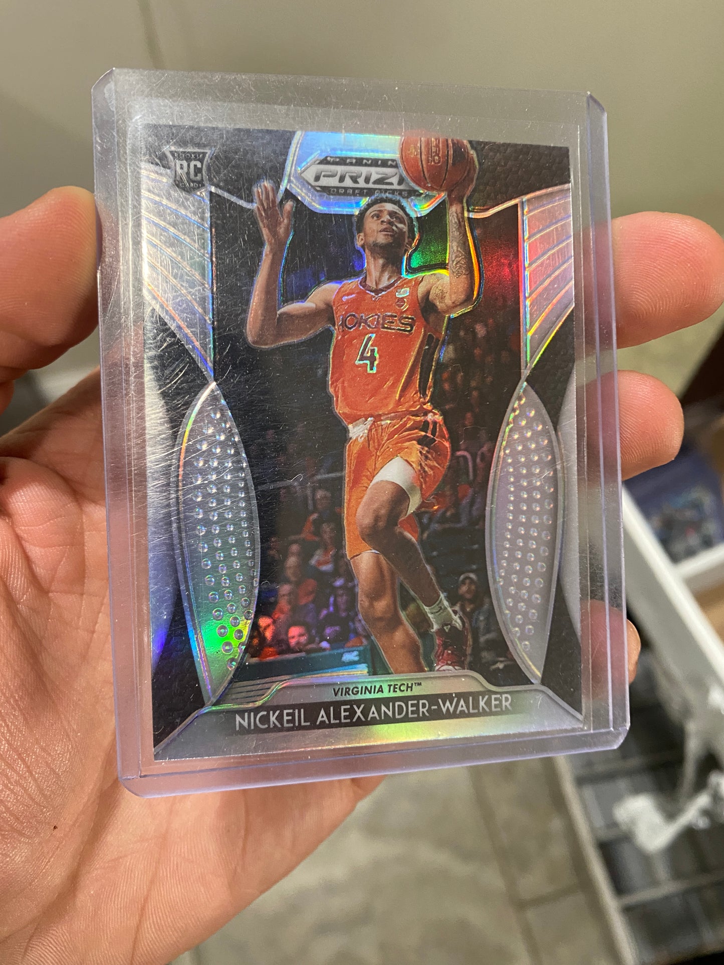 NICKEIL ALEXANDER-WALKER VIRGINIA TECH RC 2019-20 PRIZM DP #18 - SILVER